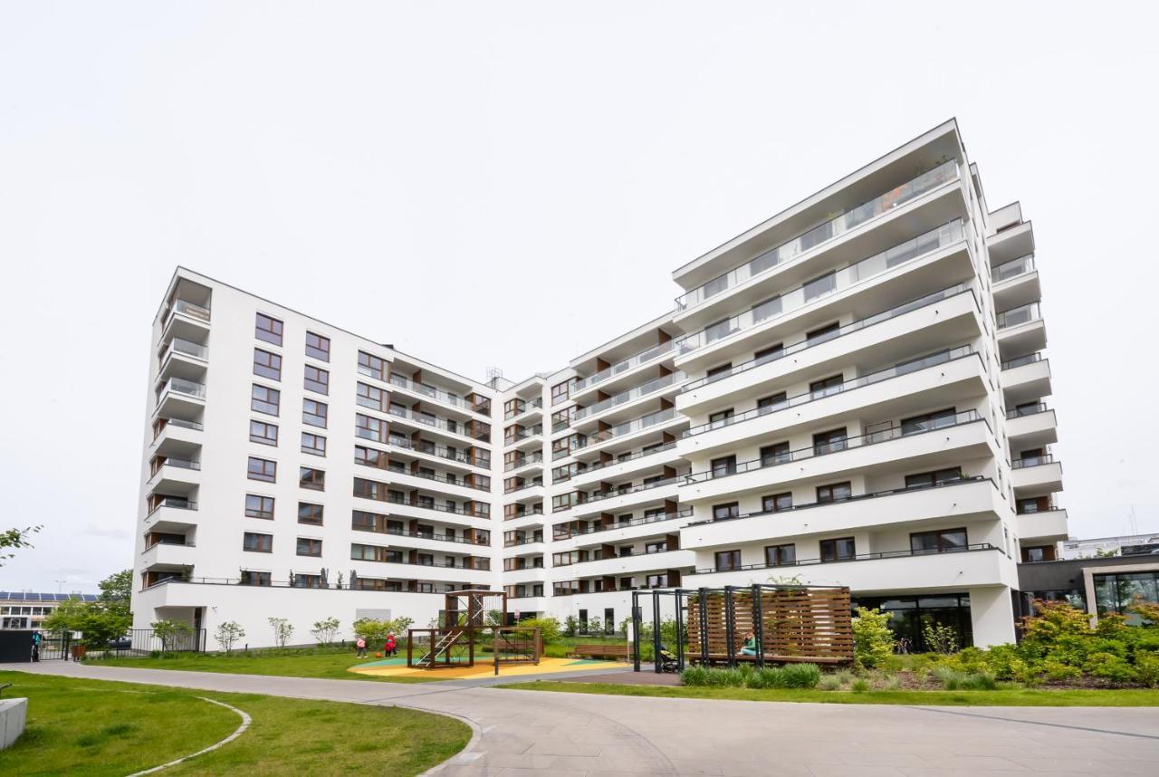 Postepu Comfort Apartment Varšava Exteriér fotografie