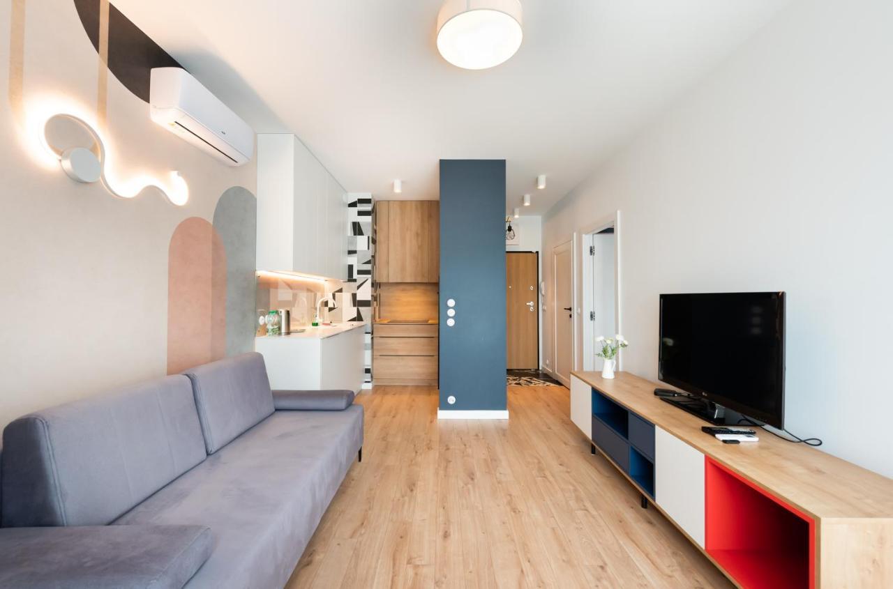 Postepu Comfort Apartment Varšava Exteriér fotografie